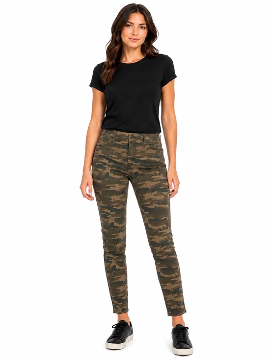 Sanctuary Pants - Sanctuary Camo Slim Leg Pants SZ 30 Military Print Stretch Chinos Utility Casual